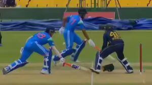 Watch: Bat blocked by Dickwella’s foot? Priyansh Arya’s freak run-out triggers fan debate | Cricket News
