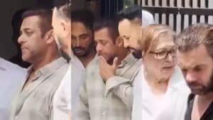 Kumod Raney Death News: An emotional Salman Khan controls his tears as he attends his friend Kumod Raney’s funeral, Helen, Arbaaz Khan, Sohail Khan also spotted – WATCH VIDEOS | Hindi Movie News