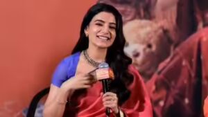 Samantha Ruth Prabhu blushes as she confirms pregnancy at Maa Inti Bangaaram success meet: ‘I will have to take a small break’ | Telugu Movie News