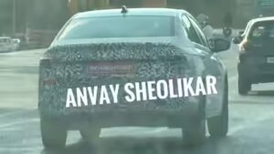 Skoda Slavia facelift spied testing again: Interior, design changes here