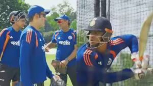 Under Gautam Gambhir’s watchful eye, Vaibhav Sooryavanshi unleashes fiery shots in Team India nets – WATCH | Cricket News