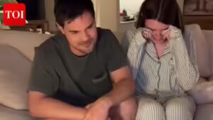 Taylor Lautner and wife Tay Lautner reveal baby’s gender; say ‘Our little secret is now yours’ – WATCH |