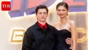 Tom Holland and Zendaya make first red carpet appearance since wedding rumours; Fans spot golden band on actress’ finger – WATCH |
