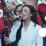 Kash Patel’s girlfriend says it’s an honor to sing national anthem at Freedom250, she is not taking payment