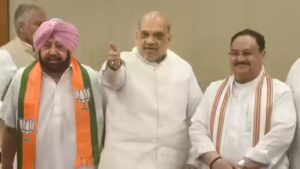 Amarinder Singh: ‘Discussed various issues’: Capt Amarinder Singh meets Amit Shah, Nadda in Delhi amid exit buzz | India News