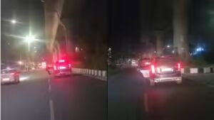Woman’s cries for help, speeding SUV trigger late-night chase in UP | Meerut News