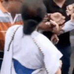 Mamata Banerjee loses cool, slaps TMC worker during protest; BJP shares video | India News