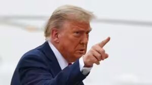 Donald Trump: ‘They better behave’: Trump says Iran wants settlement amid fresh strikes
