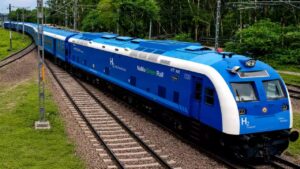 India’s first hydrogen-powered train flagged off by PM Modi; check route, timings, how it works