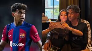 Were Lamine Yamal and his girlfriend Inés García Santos recently spotted at luxury stores as many question their relationship? | International Sports News