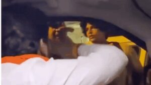 Watch: BJP leader questions youth, hits protester after CJP stir; Akhilesh Yadav seeks arrest | Delhi News