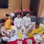 Watch: Puja inside moving train coach stuns social media, Railway steps in to clarify | Delhi News