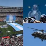 Watch: Donald Trump makes dramatic Marine One arrival at Argentina vs Spain FIFA World Cup final | Football News