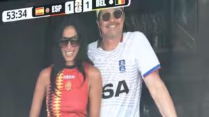 Brad Pitt and Ines de Ramon enjoy World Cup quarterfinal date with Penelope Cruz and Javier Bardem; Hollywood couples cheer Spain to victory – PICS |