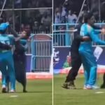 Fan on a mission: Pitch invader steals Rahmanullah Gurbaz’s cap mid-match and runs away – Watch | Cricket News