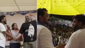 ‘Jam-packed’ with cockroaches: Kunal Kamra, Chandrashekhar Azad join CJP protest on day 25 | India News