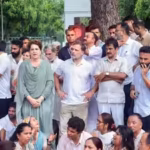 The sudden dharna: How Congress surprised its own MPs, govt with protest outside PM’s residence | India News