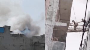 EV battery behind Noida building fire? 2 dead, all families rescued safely | Noida News