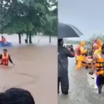 Gujarat battles rain fury: 35 deaths reported in 2 days; over 7,000 rescued from flood-hit districts | Ahmedabad News