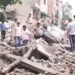 1 dead, several trapped after building collapses in Delhi’s Rohini amid rain; rescue underway | Delhi News