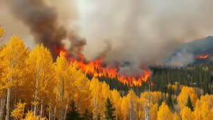 Not all trees fuel wildfires: Aspen tree species can actually slow or even stop them |