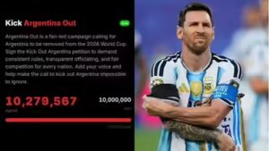 Over 10 million sign petition to kick Argentina out of FIFA World Cup amid referee bias claims | Football News
