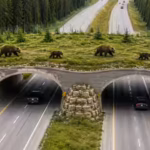 People laughed when Canada built bridges for wildlife, then 250,000 animals used them and road deaths dropped by over 80% |