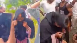 ‘Forced to remove burqa, apply sindoor’: Viral video shows Bihar mob forcing ‘marriage’ rituals on cousins; 2 held | Patna News