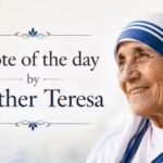 Quote of the day by Mother Teresa: “In this life we cannot do great things. We can only do small things with great love” – lessons on humility, everyday kindness and why the little acts matter most | World News