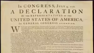 Rare 1776 copy of US Declaration of Independence discovered in London after 250 years
