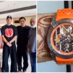 Rishab Rikhiram Sharma’s Rs 35.88 lakh Jacob & Co. Ram Janmabhoomi watch steals the spotlight as he poses with the Ramayana team | Hindi Movie News