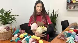 Crochet For Charity: Australian teen, 13, learns crochet online, spends holidays making toys for hospitalised children