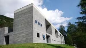 Hidden deep within the Swiss Alps, this structure was built with 60,000 stone slabs to disappear into the mountain and is now considered one of the greatest works of modern architecture | World News