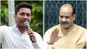 Abhishek Banerjee: TMC’s Abhishek Banerjee meets Lok Sabha Speaker Om Birla, seeks early decision on disqualification of 20 rebel MPs | India News