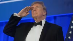 Donald Trump returns to White House Correspondents’ dinner months after shooting forced postponement