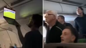 Messi on board: Passenger streams Argentina vs Egypt match mid-air, entire flight joins in – Watch | Off the field News
