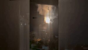 Watch: 9-storey Kyiv apartment building partially collapses after Russian attack; residents trapped