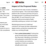 YouTube alerts UK creators over govt’s proposed algorithm changes; Nigel Farage calls it ‘state censorship’