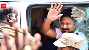 Udhayanidhi Stalin arrested from Chennai home over ‘vulgar’ remark against actor Trisha during rally | Chennai News