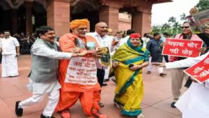 ‘Sentiments hurt’: Seers, lawyers file police complaints against Pappu Yadav, Rahul Gandhi over Ram Temple skit | India News