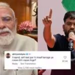 ‘Forgiveness only on reel or will you withdraw cases?’: Abhijeet Dipke comments on PM Modi’s late night video | India News
