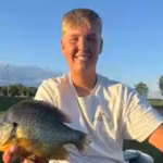 Jack Backman thought he had caught a crappie while fishing for walleye; certified scales showed the one-pound pumpkinseed had broken South Dakota’s record from 1970