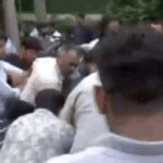 Watch: Clash erupts at Pappu Yadav’s press meet; man carrying knife detained | India News
