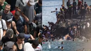 ‘Go that way’: Migrants say Moroccan authorities directed them towards Spain’s Ceuta